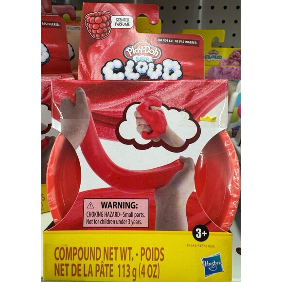 Play-Doh Super Cloud Sweet Raspberry Scent Compound FB66 - Picture 1 of 1
